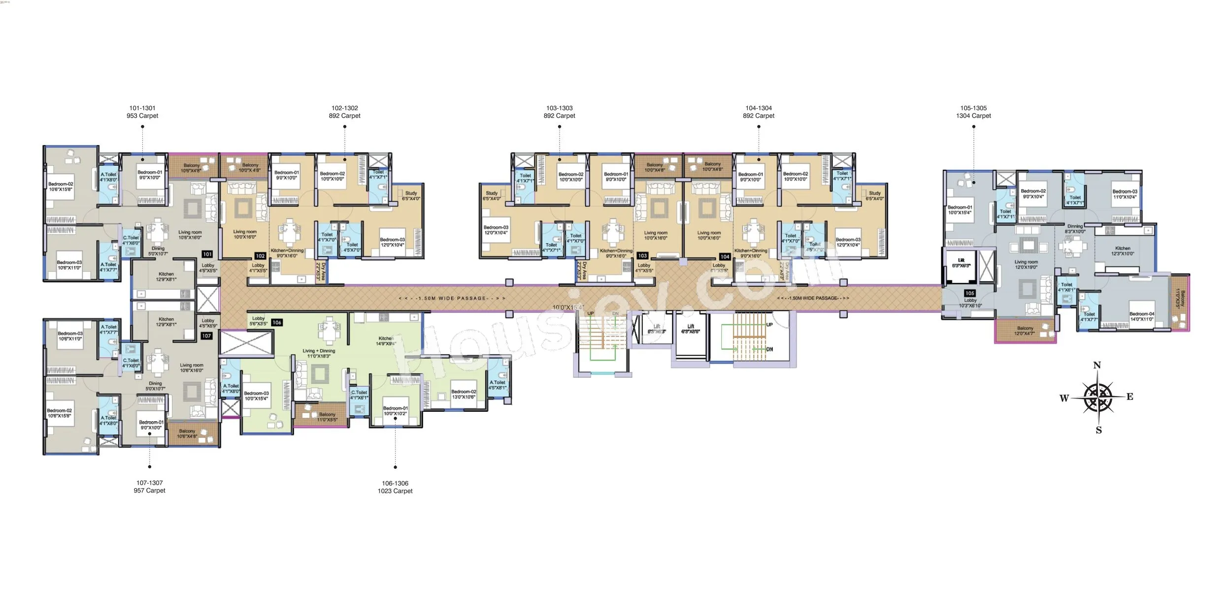 S D Prism City Yellow Master Plan